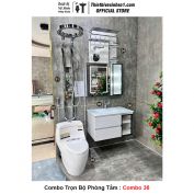 Combo Trọn Bộ Phòng Tắm Thiết Bị Vệ Sinh Combo 36