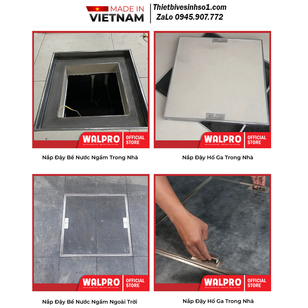 Nắp Bể Ngầm Bo Viền Nắp Bể Ngầm Bo Viền