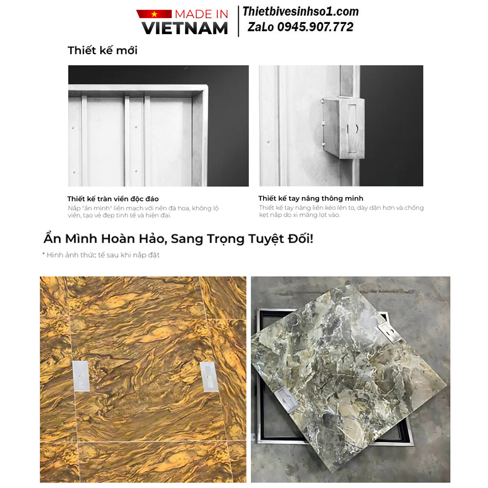 Nắp Bể Ngầm Tràn Viền Nắp Bể Ngầm Tràn Viền