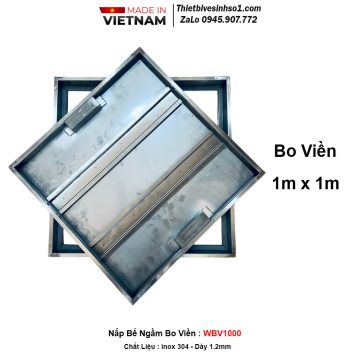 Nắp Bể Ngầm Bo Viền 1mx1m WBV1000