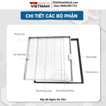 Nắp Bể Ngầm Bo Viền 2