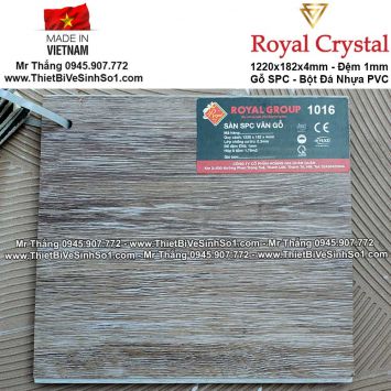 Sàn Gỗ SPC Royal Crystal 1016