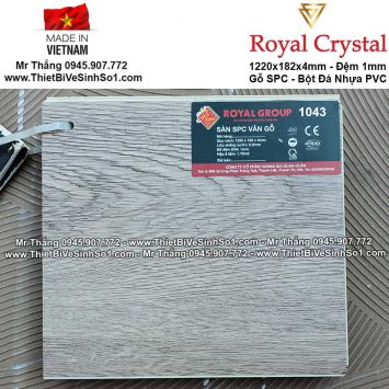 Sàn Gỗ SPC Royal Crystal 1043