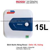 Bình Nước Nóng Rossi DELLO 15L Vuông