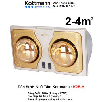Đèn Sưởi Nhà Tắm Kottmann K2B-H