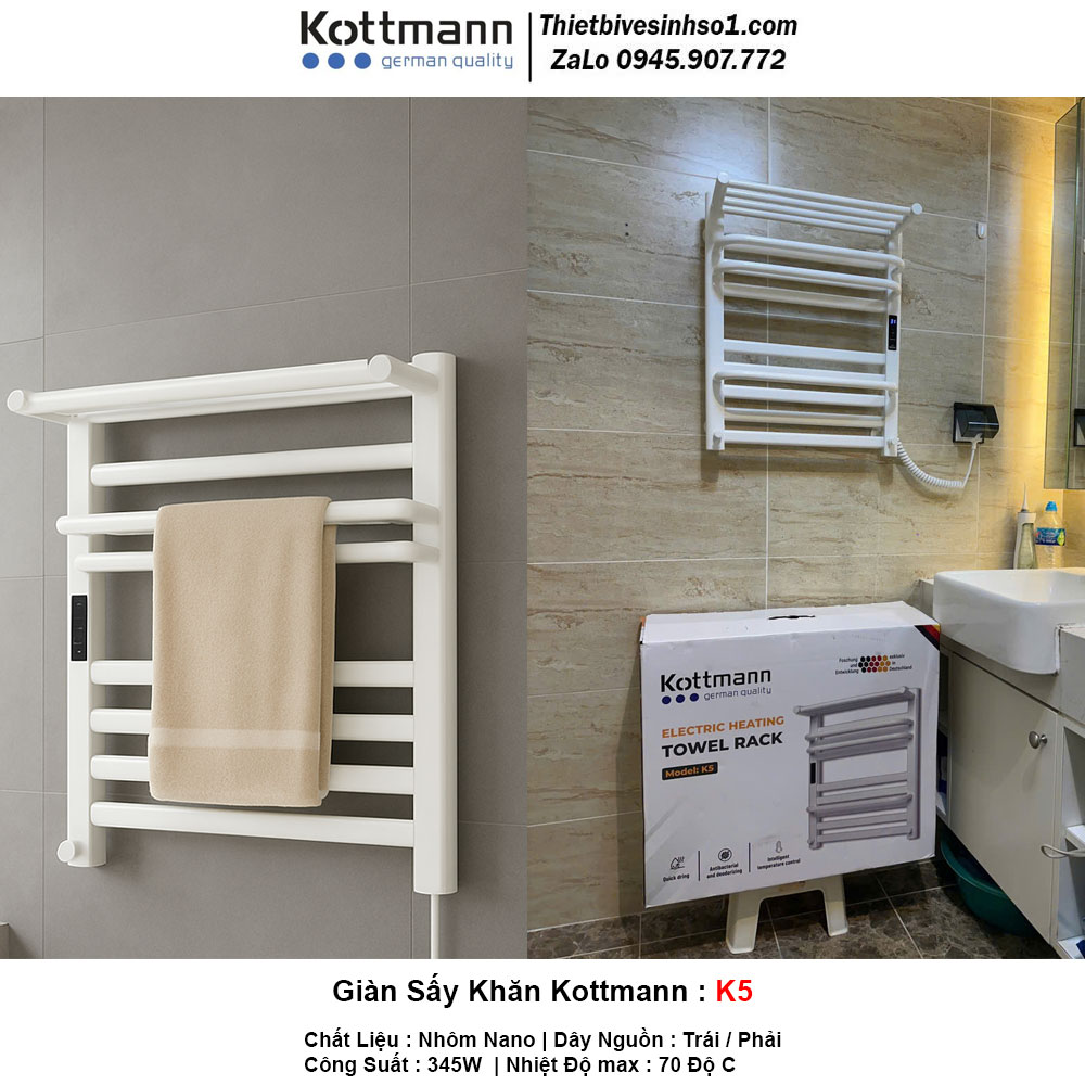 Giàn Sấy Khăn Kottmann K5-2 Giàn Sấy Khăn Kottmann K5-2
