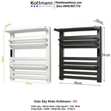 Giàn Sấy Khăn Kottmann K5