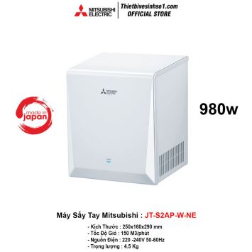 Máy Sấy Tay Mitsubishi JT-S2AP-W-NE