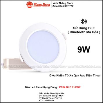 Đèn LED Panel Rạng Đông PT04.BLE 110/9W