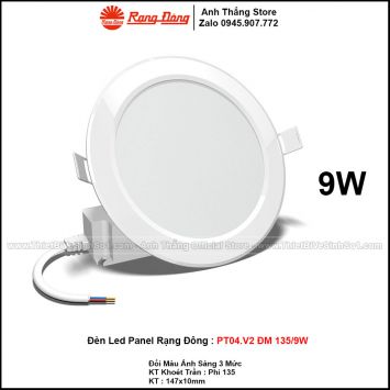 Đèn LED Panel Rạng Đông PT04.V2 ĐM 135/9W