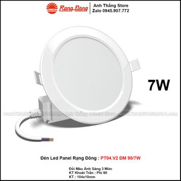 Đèn LED Panel Rạng Đông PT04.V2 ĐM 90/7W