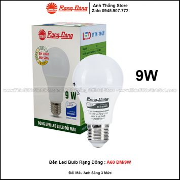 Đèn LED Bulb Rạng Đông A60 ĐM/9W