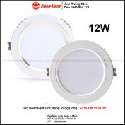 Đèn LED Âm Trần Downlight Rạng Đông AT10 ĐM 110/12W