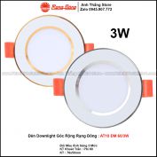 Đèn LED Âm Trần Downlight Rạng Đông AT10 ĐM 60/3W