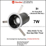 Đèn LED Âm Trần Downlight Rạng Đông AT18.BLE 60-7W (F18)