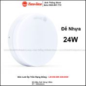 Đèn LED Ốp Trần Rạng Đông LN12N ĐM 300/24W