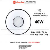 Đèn LED Ốp Trần Rạng Đông LN19.BLE 490/40W