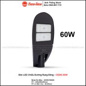 Đèn LED Chiếu Sáng Đường Rạng Đông CSD03 60W