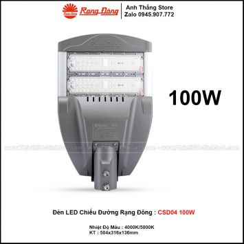 Đèn LED Chiếu Sáng Đường Rạng Đông CSD04 100W