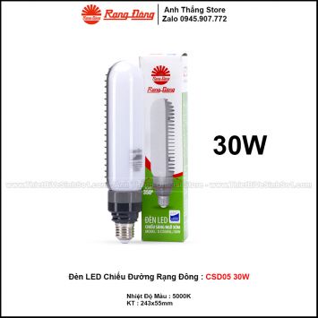 Đèn LED Chiếu Sáng Đường Rạng Đông CSD05 30W