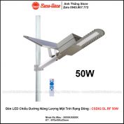 Đèn LED Đường Năng Lượng Mặt Trời Rạng Đông CSD02.SL.RF 50W