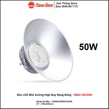 Đèn LED Nhà Xưởng High Bay Rạng Đông HB02 350/50W