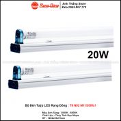 Bộ Đèn Tuýp LED Rạng Đông T8 N02 M21.1/20Wx1