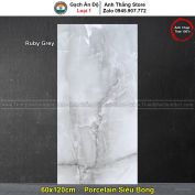 Gạch 60x120 Ấn Độ Ruby Grey