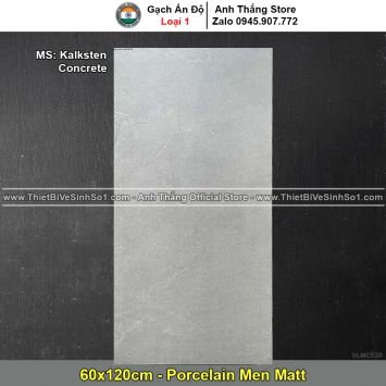 Gạch 60x120 Ấn Độ Kalksten Concrete