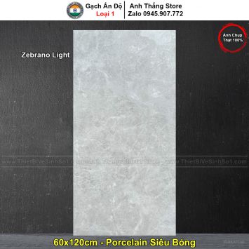 Gạch 60x120 Vân Đá Xám Zebrano Light