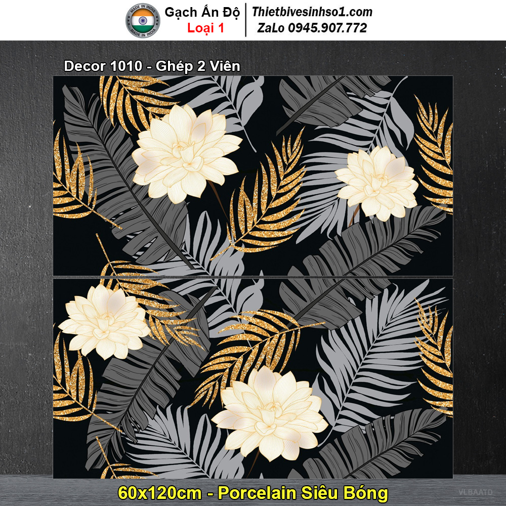 Gạch 60x120 Ấn Độ Decor 1010