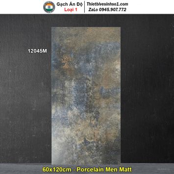 Gạch 60x120 Ấn Độ 12045M Màu Rỉ Sét