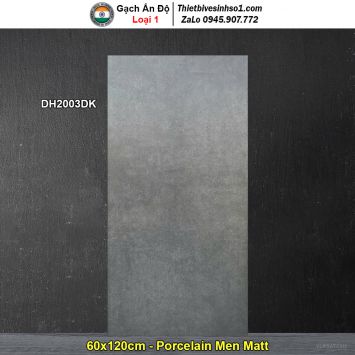 Gạch 60x120 Ấn Độ DH2003DK Ghi Xám