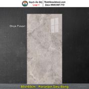 Gạch 80x160 Ấn Độ Onyx Fossil