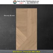 Gạch 80x160 Ấn Độ Woody Brown