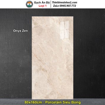 Gạch 80x160 Ấn Độ Onyx Zen