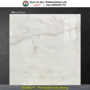 Gạch 80x80 Ấn Độ Mery Onyx Vân Đá