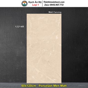 Gạch 60x120 Ấn Độ 12214R Vân Vàng