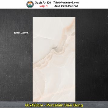 Gạch 60x120 Ấn Độ Neo Onyx Vân Đá