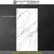 Gạch 80x160 Ấn Độ Calacutta Borghini Trắng Vân Đá