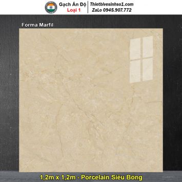 Gạch 1,2m x 1,2m Ấn Độ Forma Marfil