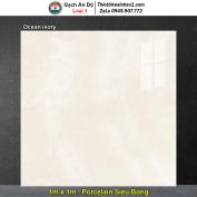 Gạch 1m x 1m Ấn Độ Ocean ivory Vàng Nhạt