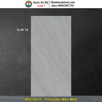 Gạch 60x120 Ấn Độ DLM-76 Vân Xám