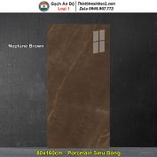 Gạch 80x160 Ấn Độ Neptune Brown Vân Nâu Đậm