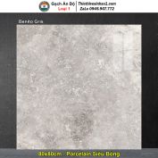 Gạch 80x80 Ấn Độ Benito Gris Vân Xám Ghi