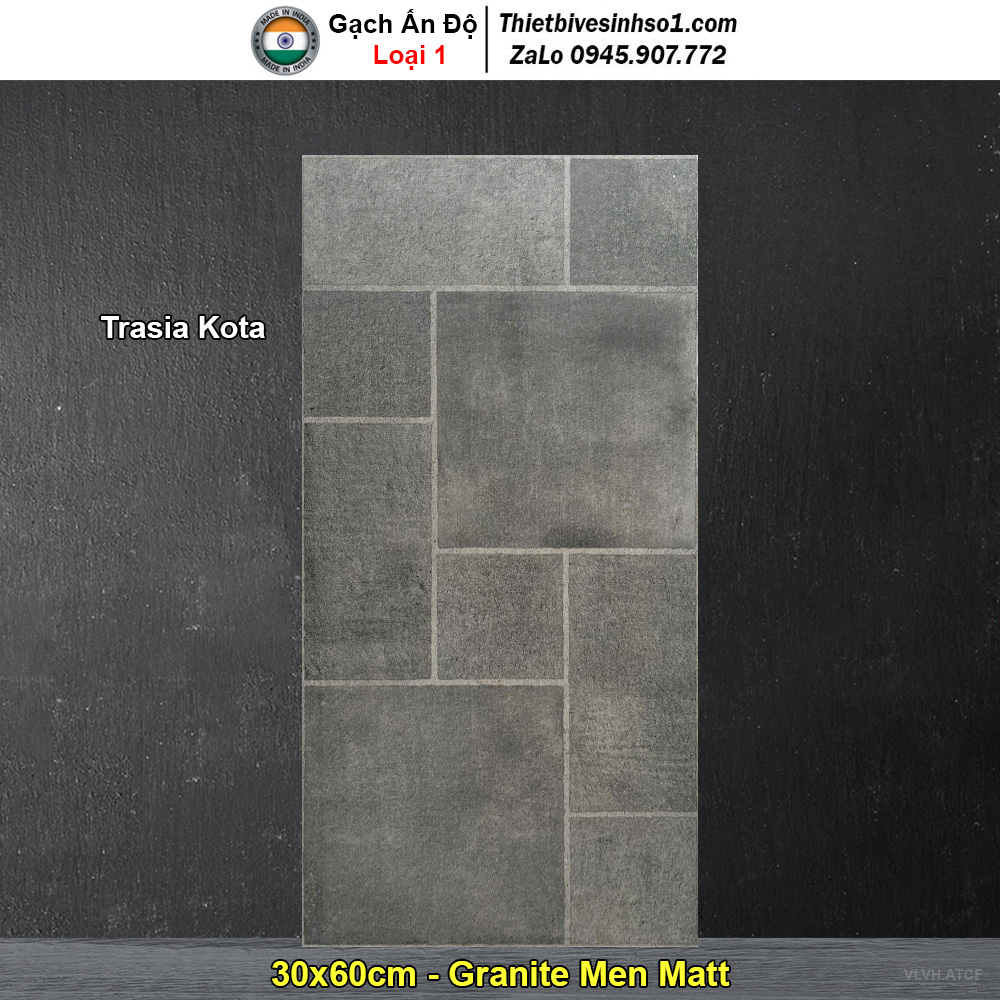 Gạch 30x60 Ấn Độ Trasia Kota Lát Sân