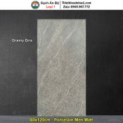 Gạch 60x120 Ấn Độ Grainy Gris