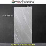 Gạch 60x120 Ấn Độ Nuvalato Bianco
