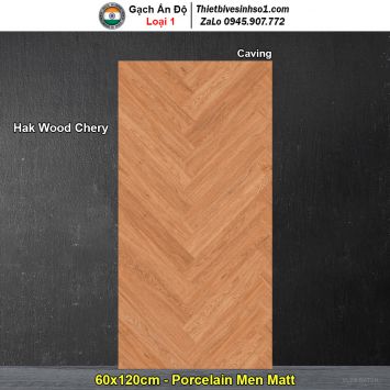 Gạch 60x120 Ấn Độ Hak Wood Chery