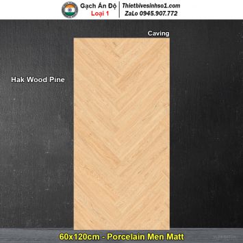 Gạch 60x120 Ấn Độ Hak Wood Pine